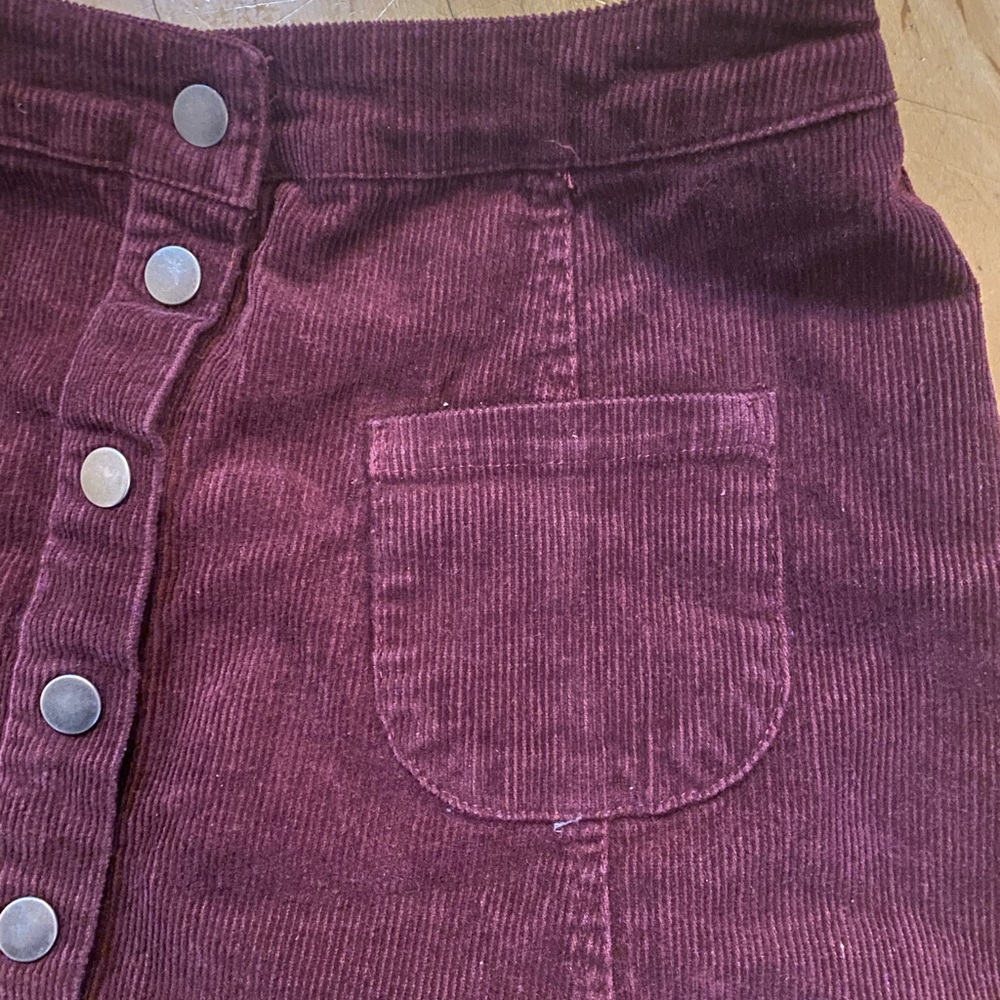 Brandy Melville Corduroy Skirt - Picture 2 of 3